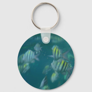 snorkelling keychain