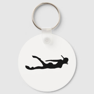 Snorkelling Keychain