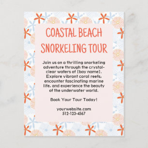 Snorkelling Tour Flyer Printed Flyers