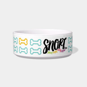 SNORT doggy bowl