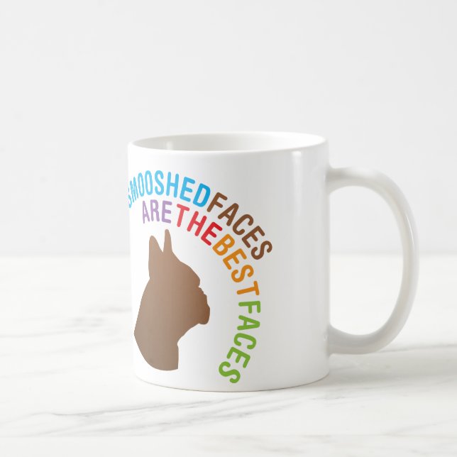 SNORT Smooshed Faces Mug (Right)
