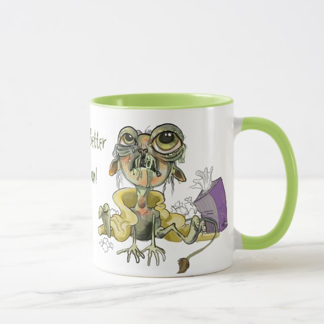 Snot Goblin Feel Better Soon! Mug (Right)