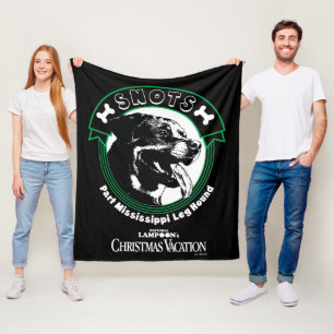 Snots Part Mississippi Leg Hound Fleece Blanket