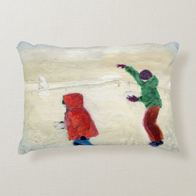 Snow! 2014 accent pillow (Front)