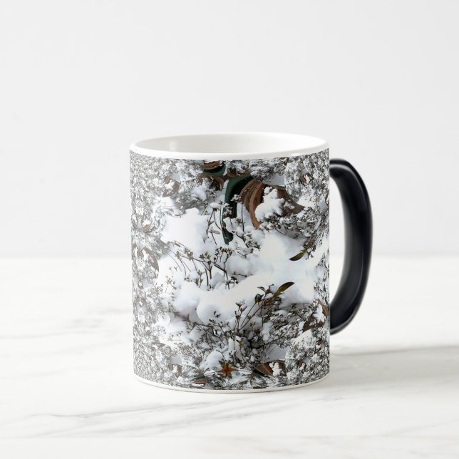 Snow Abstract Magic Mug (Front Right)