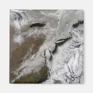 Snow across the northeastern United States Magnet