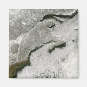 Snow and cloud streets magnet