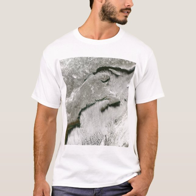 Snow and cloud streets T-Shirt (Front)