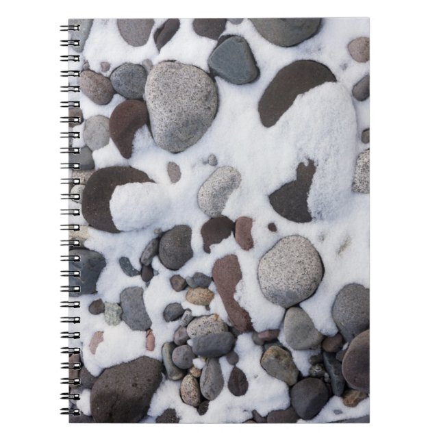 Snow And Rocks, Mt. Rainier National Park 2 Notebook (Front)