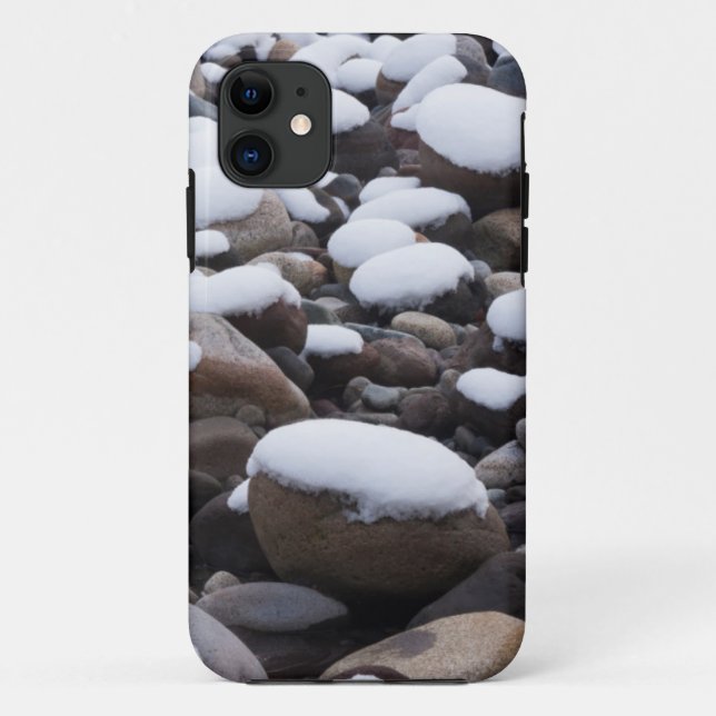 Snow And Rocks, Mt. Rainier National Park Case-Mate iPhone Case (Back)