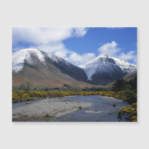 Snow and Spring  Wasdale Head Cumbria England