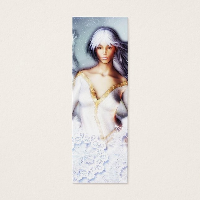 Snow Angel Bookmark (Front)