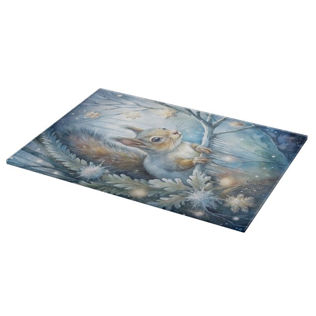Snow Animal Cutting Board (Corner)