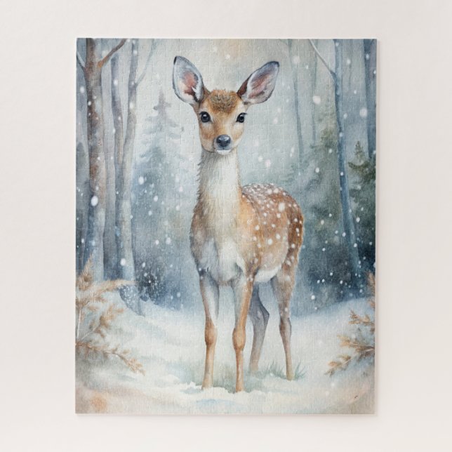 Snow Animal Puzzle (Vertical)