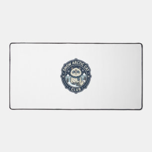Snow Arctic Cat POD Vector Art - Snow Arctic Cat C Desk Mat