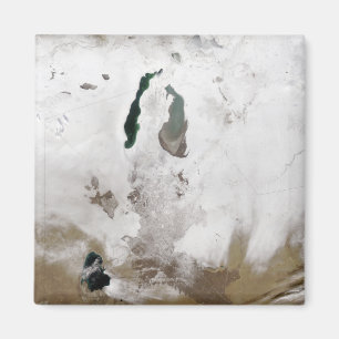 Snow around the Aral Sea Magnet