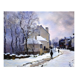 Snow at Argenteuil (2) Photo Print