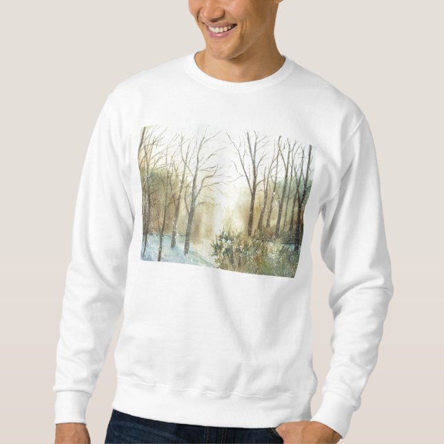 Snow at Daybreak Sweatshirt (Front)