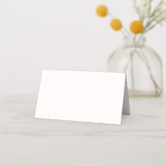 Snow Background Place Card