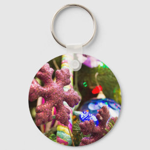 Snow Bauble Keychain