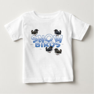 Snow Birds Baby T-Shirt