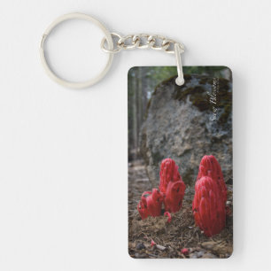 Snow Blossoms Keychain