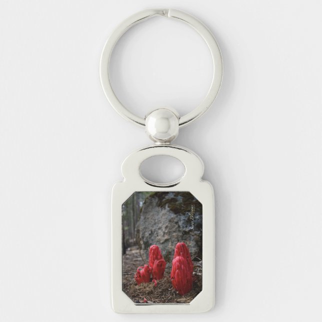 Snow Blossoms Keychain (Front)