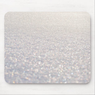 Snow Bokeh Mouse Pad