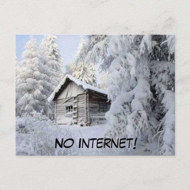 Snow Bound Postcard (Front)