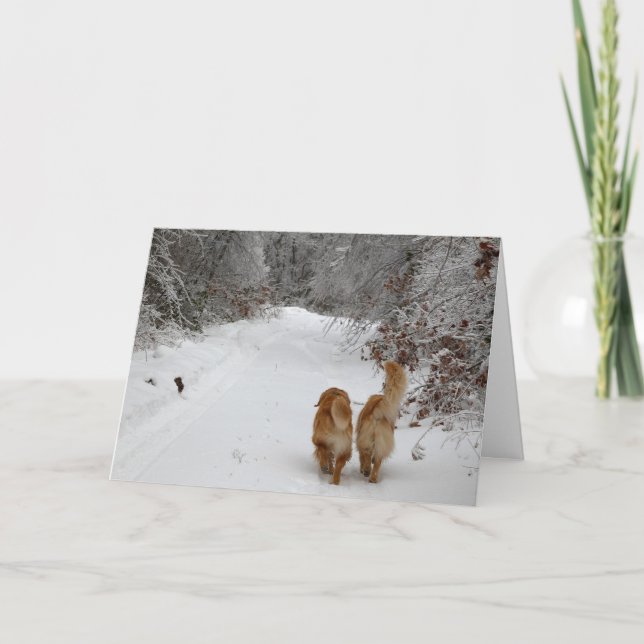 Snow Buddies Card (Front)