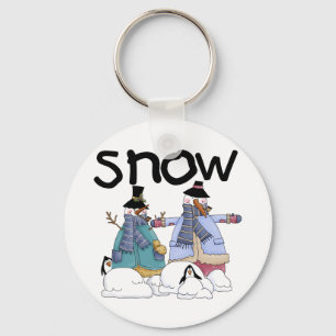 Snow Buddies Tshirts and Gifts Keychain