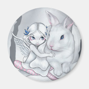 "Snow Bunny" Magnet