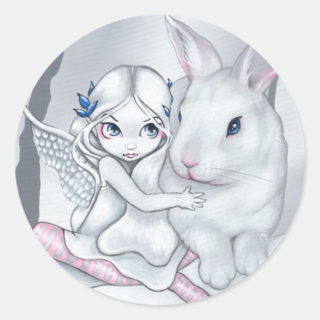 "Snow Bunny" Sticker (Front)