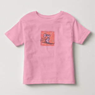 Snow bunny toddler t-shirt