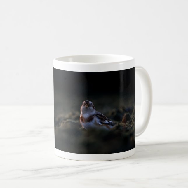 Snow Bunting mug (Front Right)