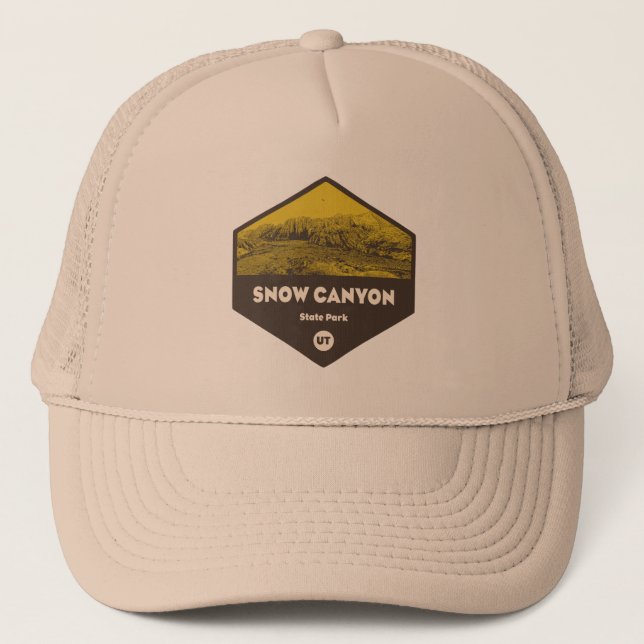 Snow Canyon State Park Utah Trucker Hat (Front)