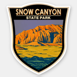 Snow Canyon State Park Utah Vintage