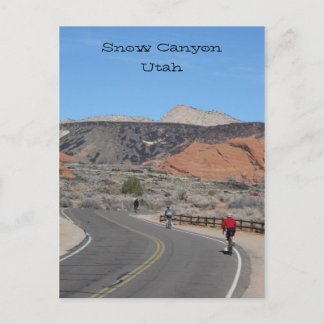 Snow Canyon Utah Postcard