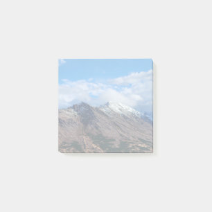 Snow Capped Mountain Landscape Scenic View Post-it Notes