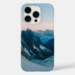Snow-Capped Mountain Under Crisp Sky iPhone 16 Pro Case
