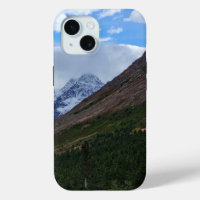 Snow Capped Mountain Valley Nature Scene