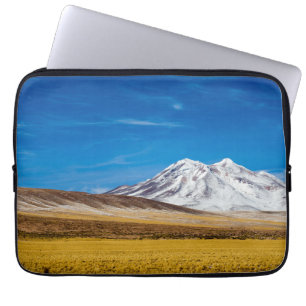 Snow - Capped Mountains And Puna Grassland Laptop Sleeve