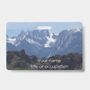 Snow capped mountains of Lone Pine     Badge
