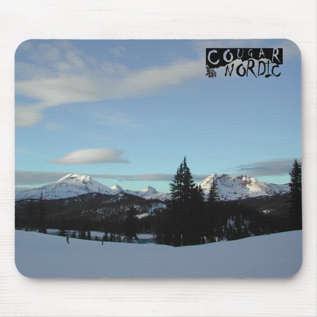 snow capped mousepad (Front)