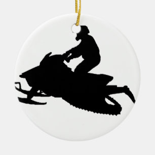 Snow Ceramic Ornament