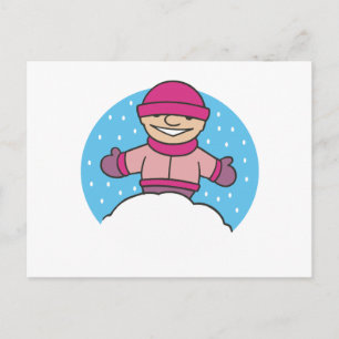 Snow Child Postcard