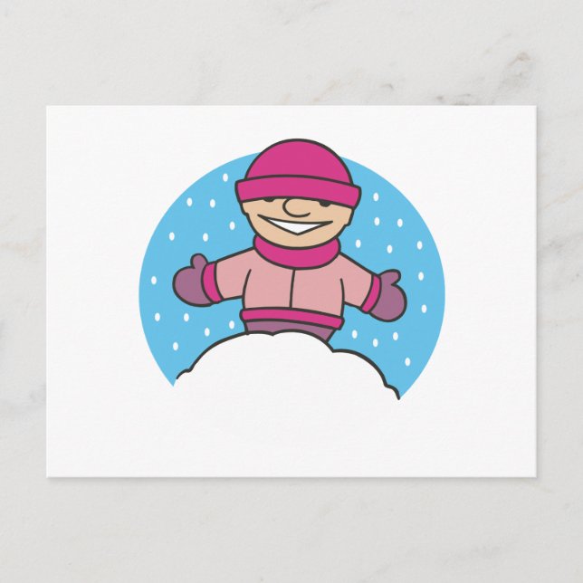 Snow Child Postcard (Front)