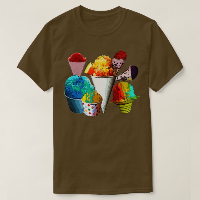 Snow Cone  T-Shirt (Design Front)