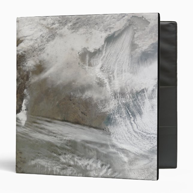 Snow cover encircles Bo Hai Binder (Front/Inside)