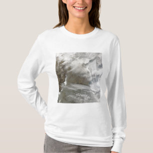 Snow cover encircles Bo Hai T-Shirt